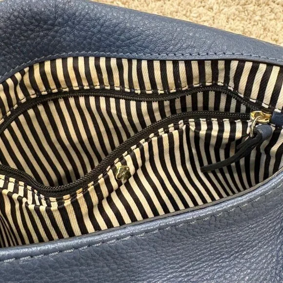 Kate Spade New York Blue Leather Shoulder Bag - Picture 6 of 8